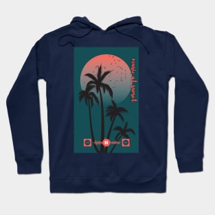 Music at sunset Hoodie